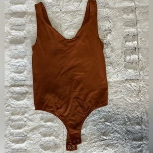 Boutique Bodysuit; Size M/L; in rust